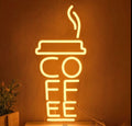 Coffee Neon Sign LED for Kitchen, Man Cave, Coffee Shop etc