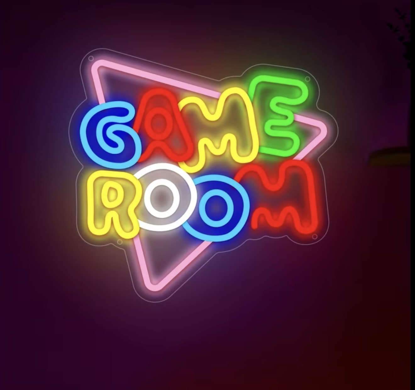 Game Room Neon Sign LED USB Powered for Gamers