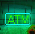 ATM LED Neon Sign Multicolor USB Powered Light